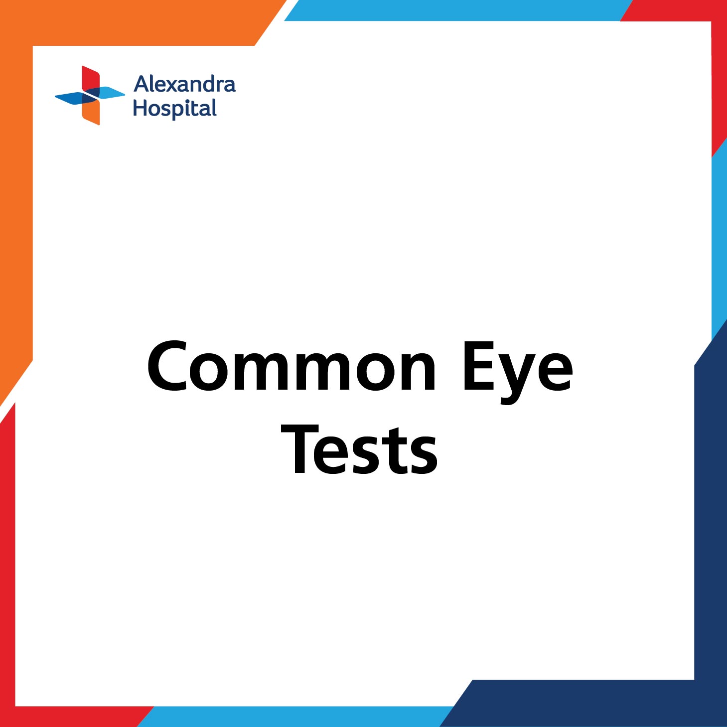 Common Eye Tests