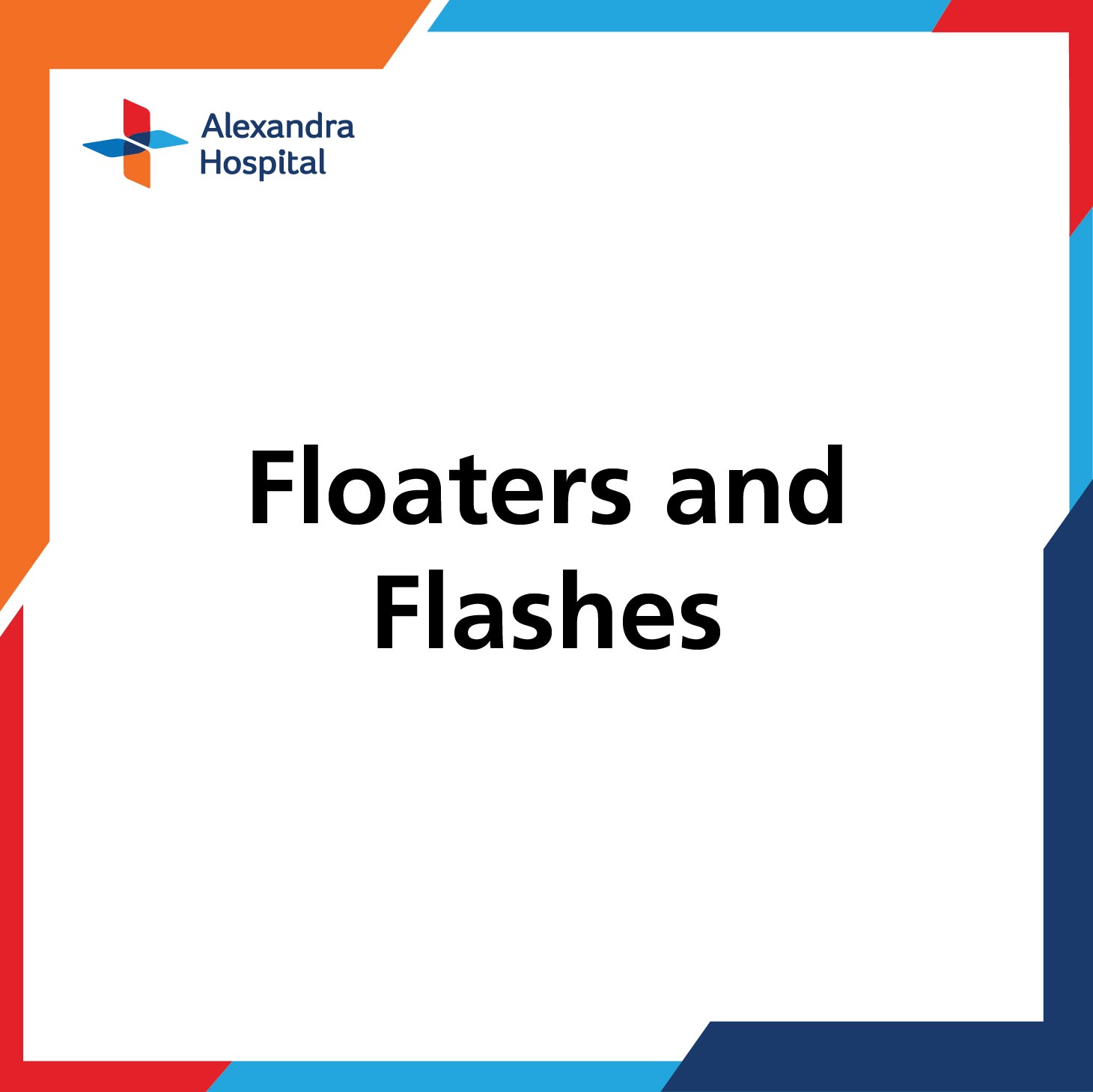 Floaters and Flashes