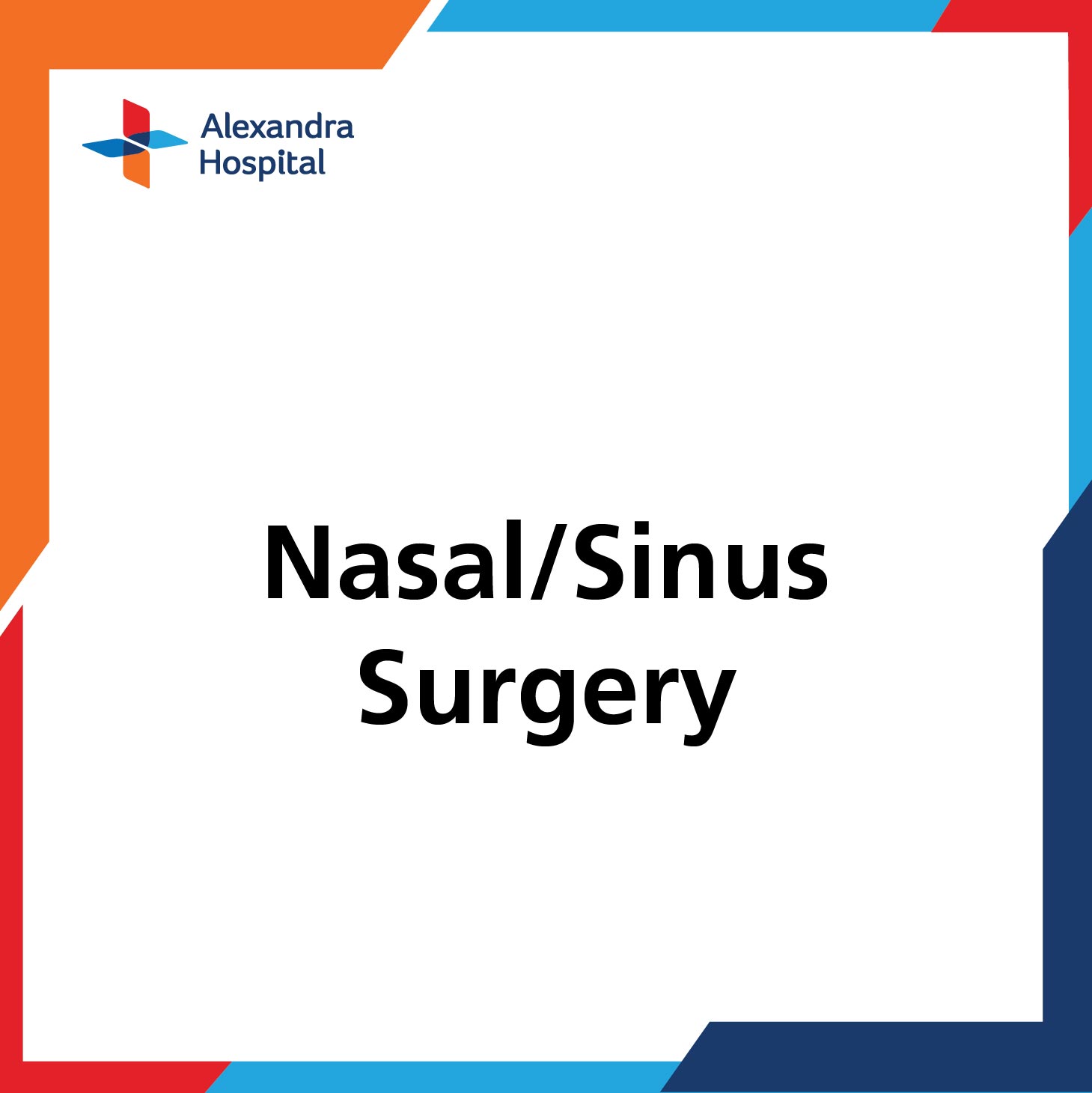 Nasal Sinus Surgery