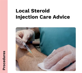GEN - Local Steroid Injection Care Advice