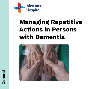 GEN - Managing Repetitive Actions in Persons with Dementia