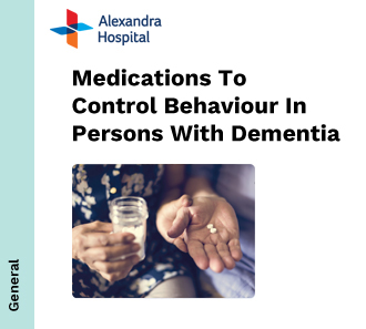 GEN - Medications To Control Behaviour In Persons With Dementia