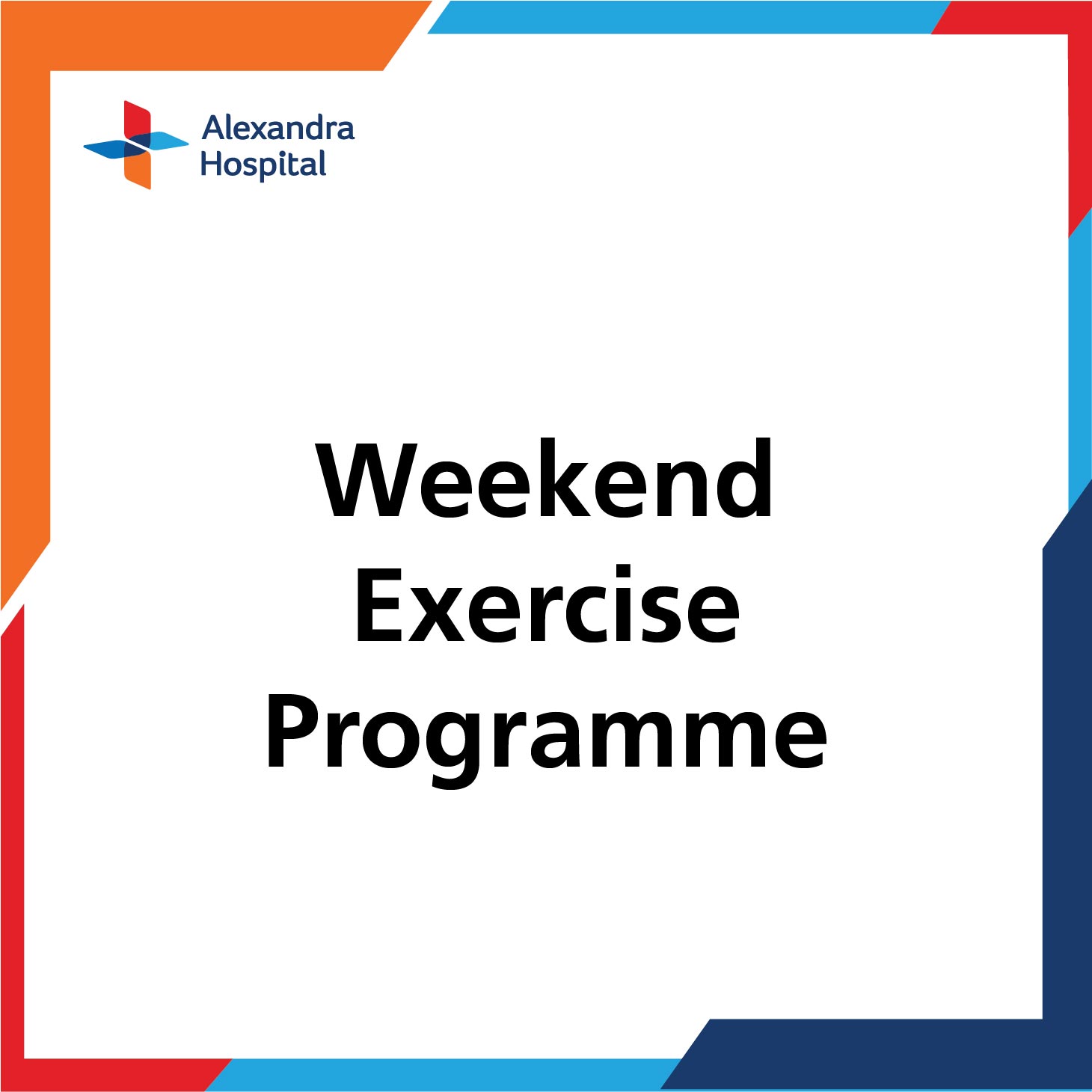 Weekend Exercise Programme